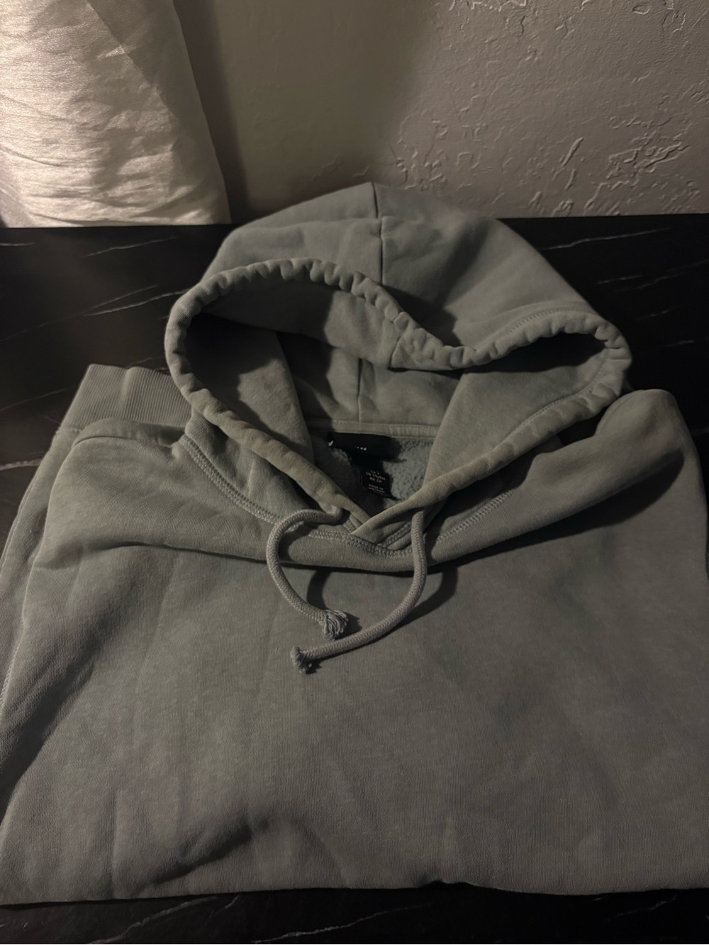 H&M Men's Hooded Pullover Sweatshirt - Light Gray